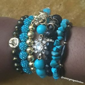 7pc stretch bracelet set